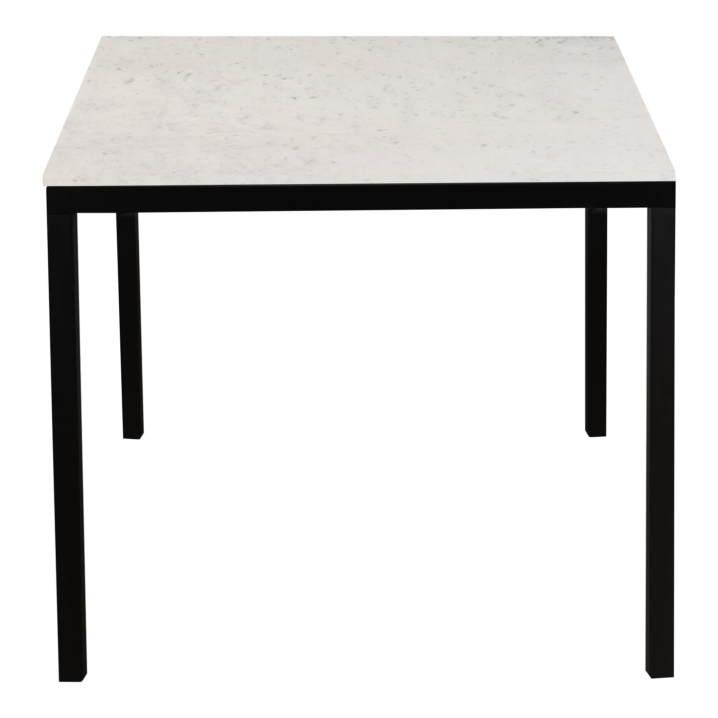 Parson Marble Small Dining Table White by Moe's Home