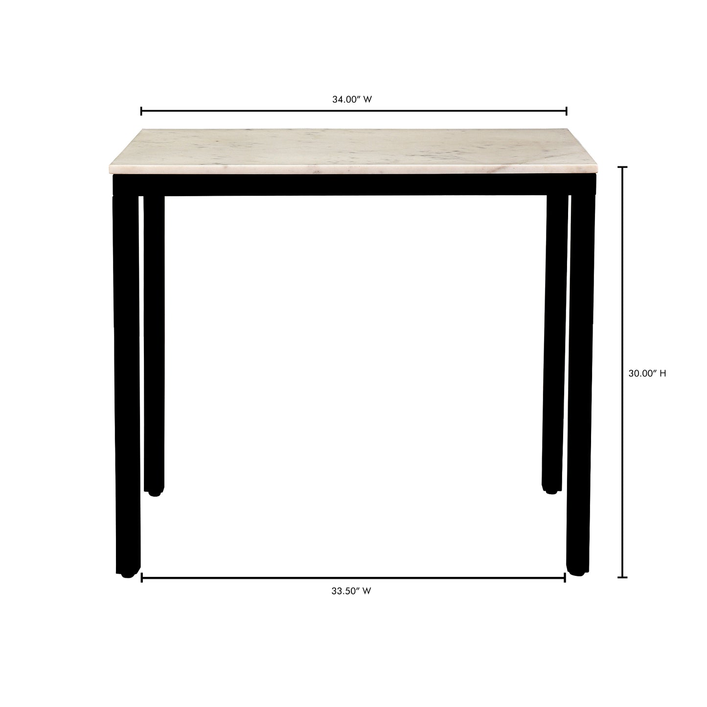 Parson Marble Mini Desk by Moe's Home