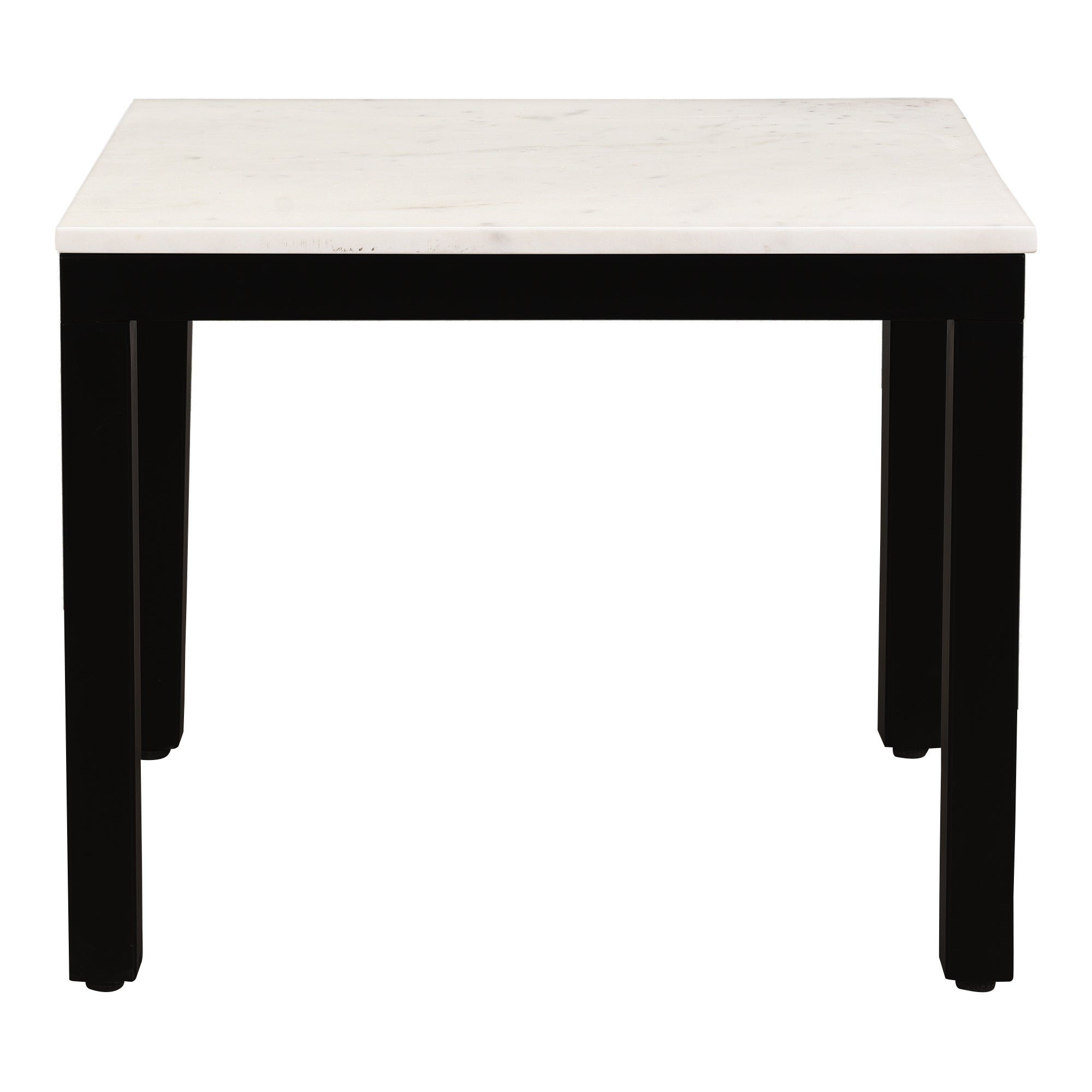 Parson Marble Side Table | White