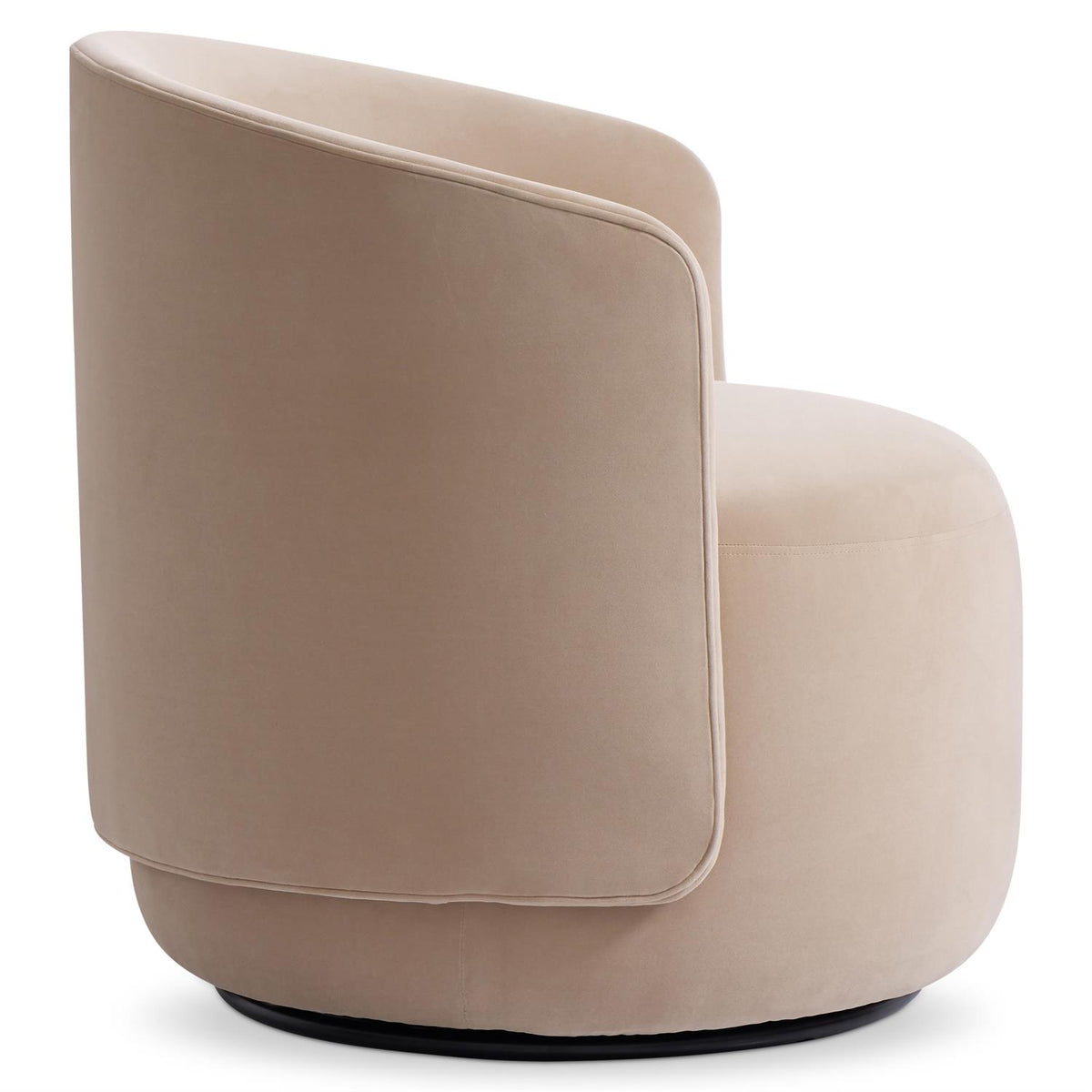 Crosby Fabric Swivel Chair (L123SEO) by Bernhardt