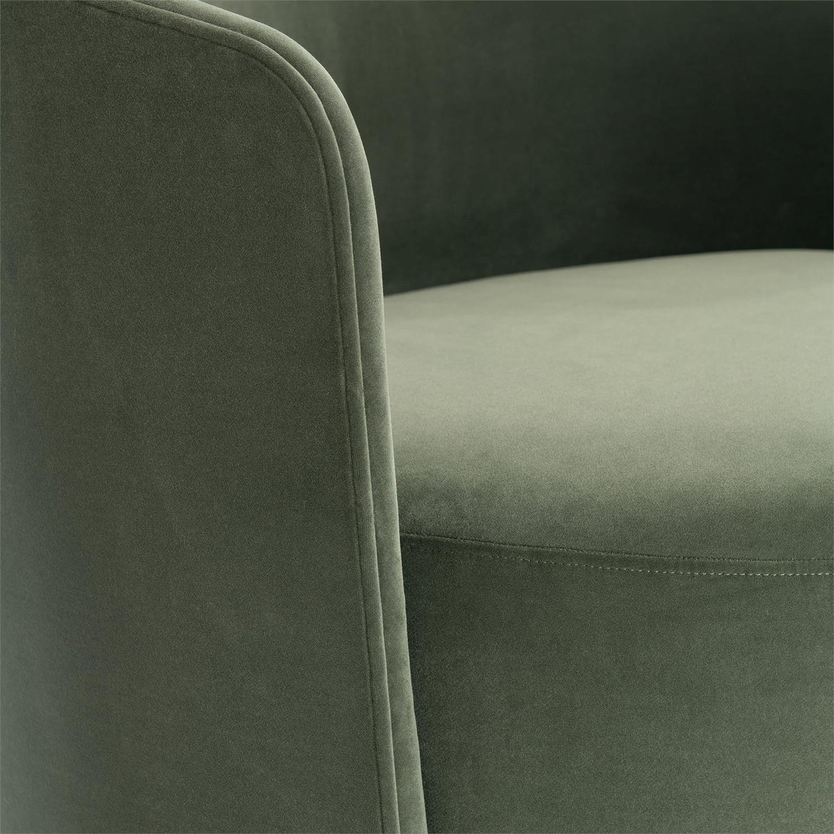 Crosby Fabric Swivel Chair (L123SO) by Bernhardt