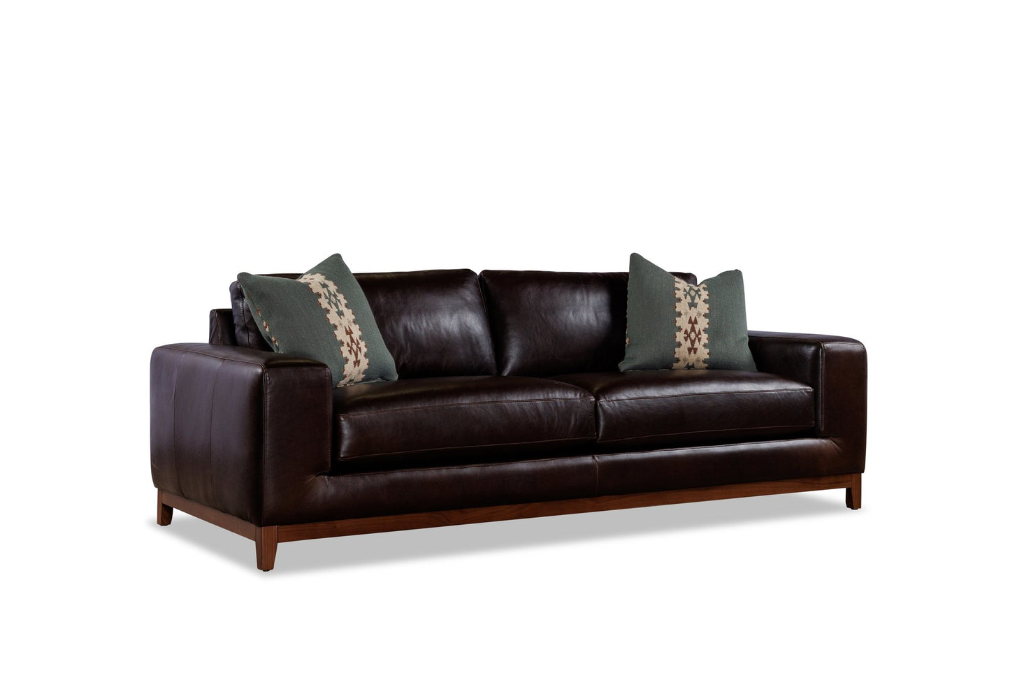 BRONTE leather sofa — Sequoia Anthracite