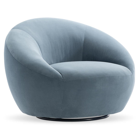 Rizz Fabric Swivel Chair (L163SHO) by Bernhardt