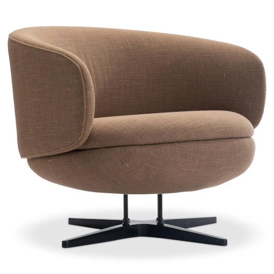 Moxi Fabric Swivel Chair by Bernhardt