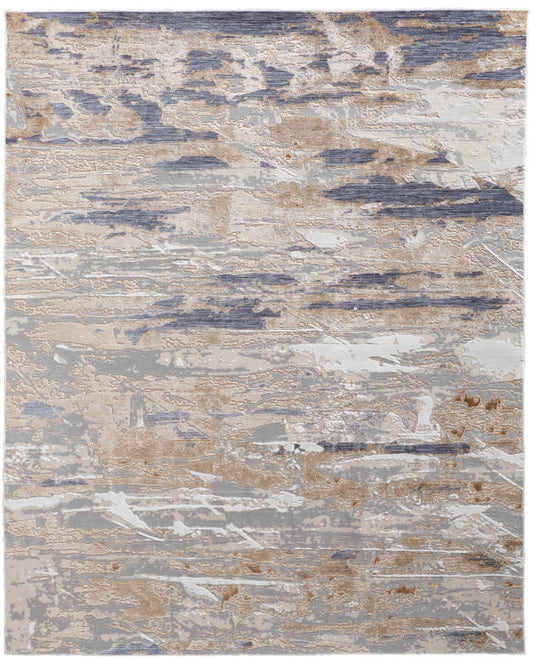 Laina 39G5F Beige/Gray Rug by Feizy