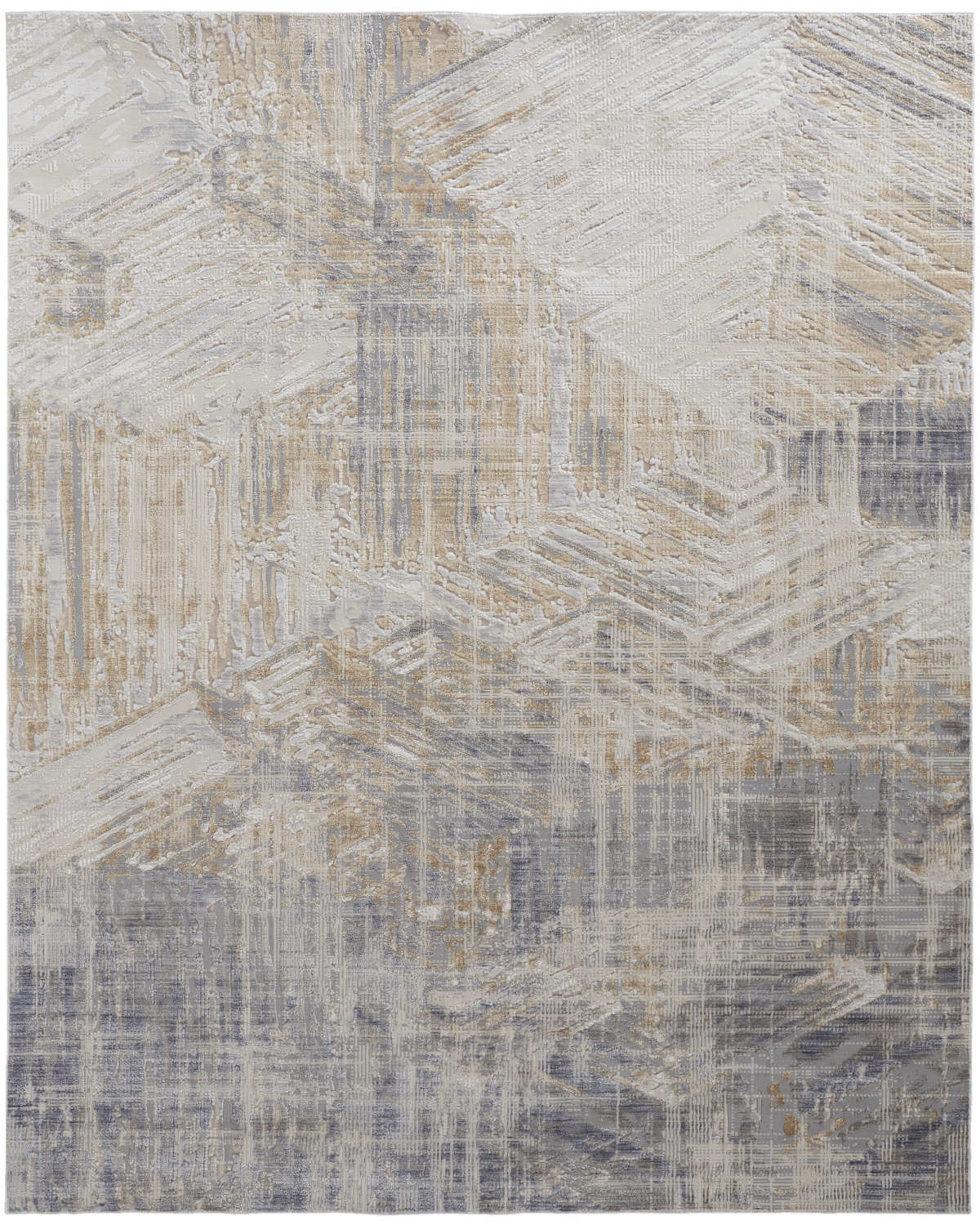 Laina 39G6F Gray/Beige Rug by Feizy