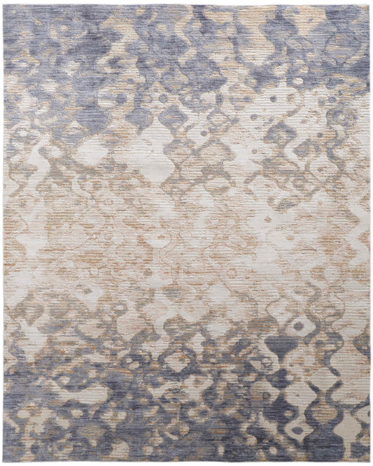 Laina 39G7F Blue/Beige Rug by Feizy