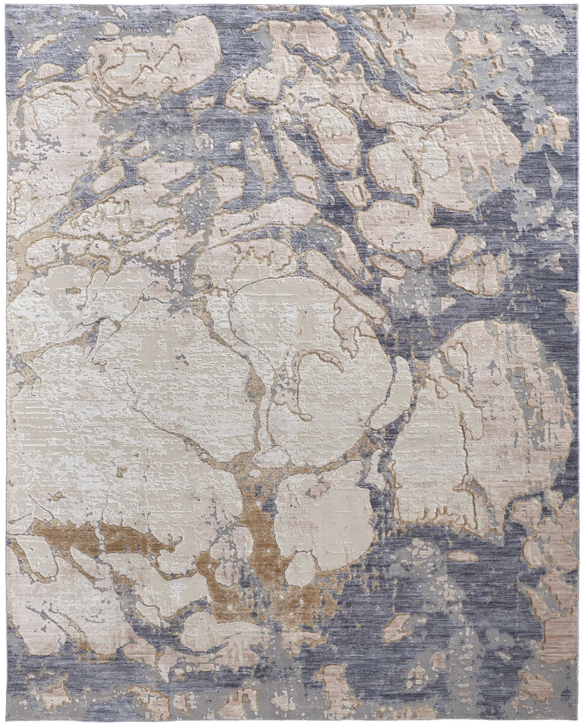 Laina 39G8F Blue Rug by Feizy