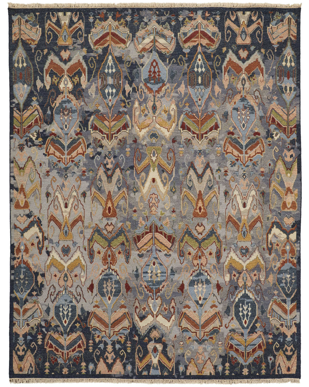 Leylan 0563F Blue/Multi Rug by Feizy