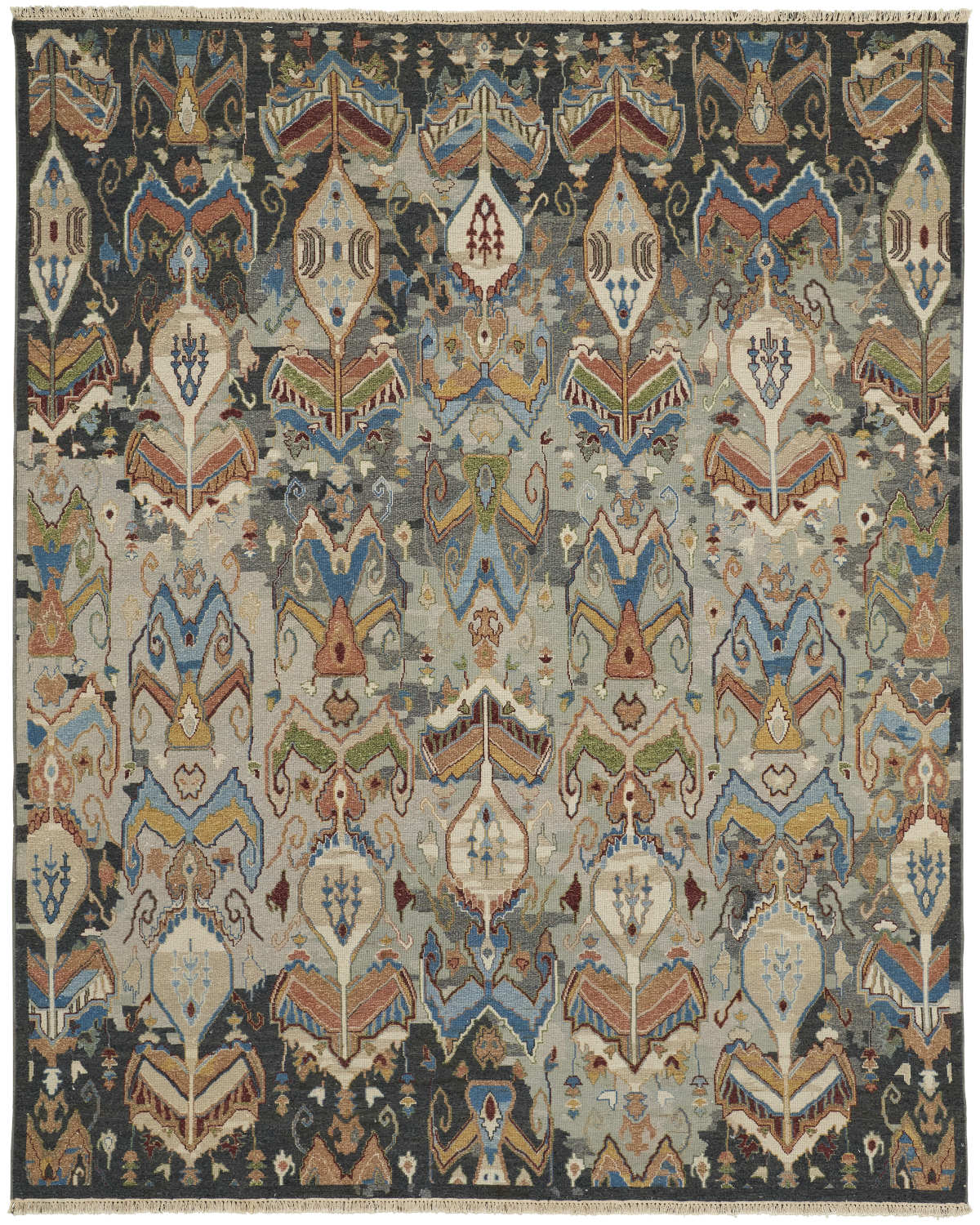 Leylan 0563F Blue/Multi Rug by Feizy