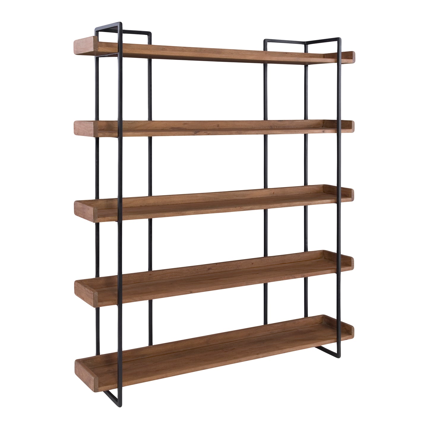 Vancouver Bookshelf Large Light Brown by Moe's Home