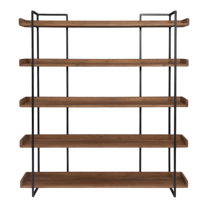 Vancouver Bookshelf Large Light Brown | Brown