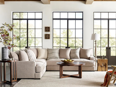 RIGHT-ARM L-SECTIONAL WITH MODULAR CORNER