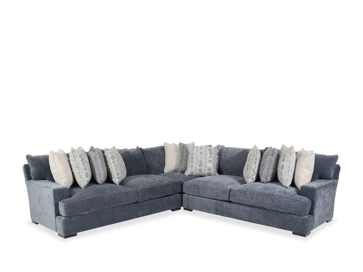 RIGHT-ARM L-SECTIONAL WITH MODULAR CORNER