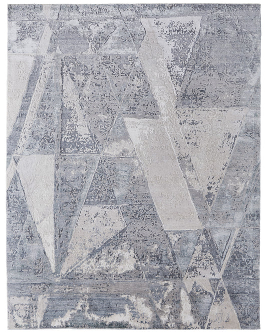 Montecito 69E5F Gray/Green Rug by Feizy