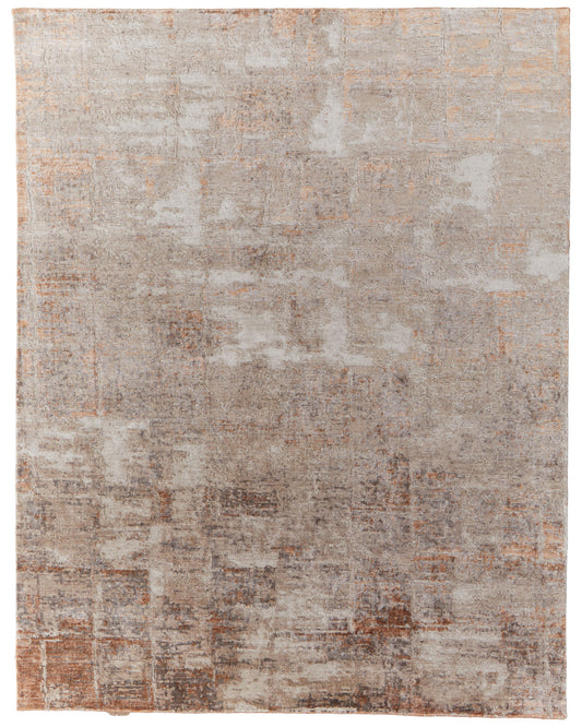 Montecito 69E8F Rust/Beige Rug by Feizy