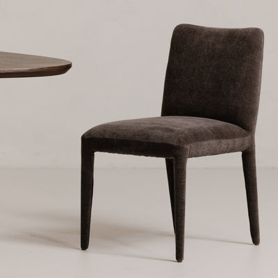 Calla Dining Chair Dark Grey - Set Of Two by Moe's Home