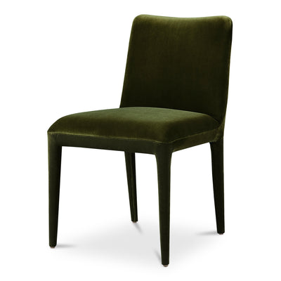 Calla Dining Chair Green Velvet - Set Of Two by Moe's Home