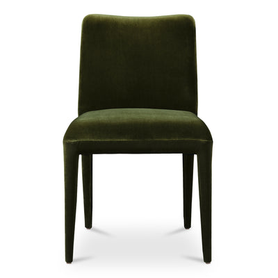 Calla Dining Chair Green Velvet - Set Of Two by Moe's Home