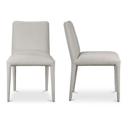 Calla Dining Chair Light Grey - Set Of Two | Grey