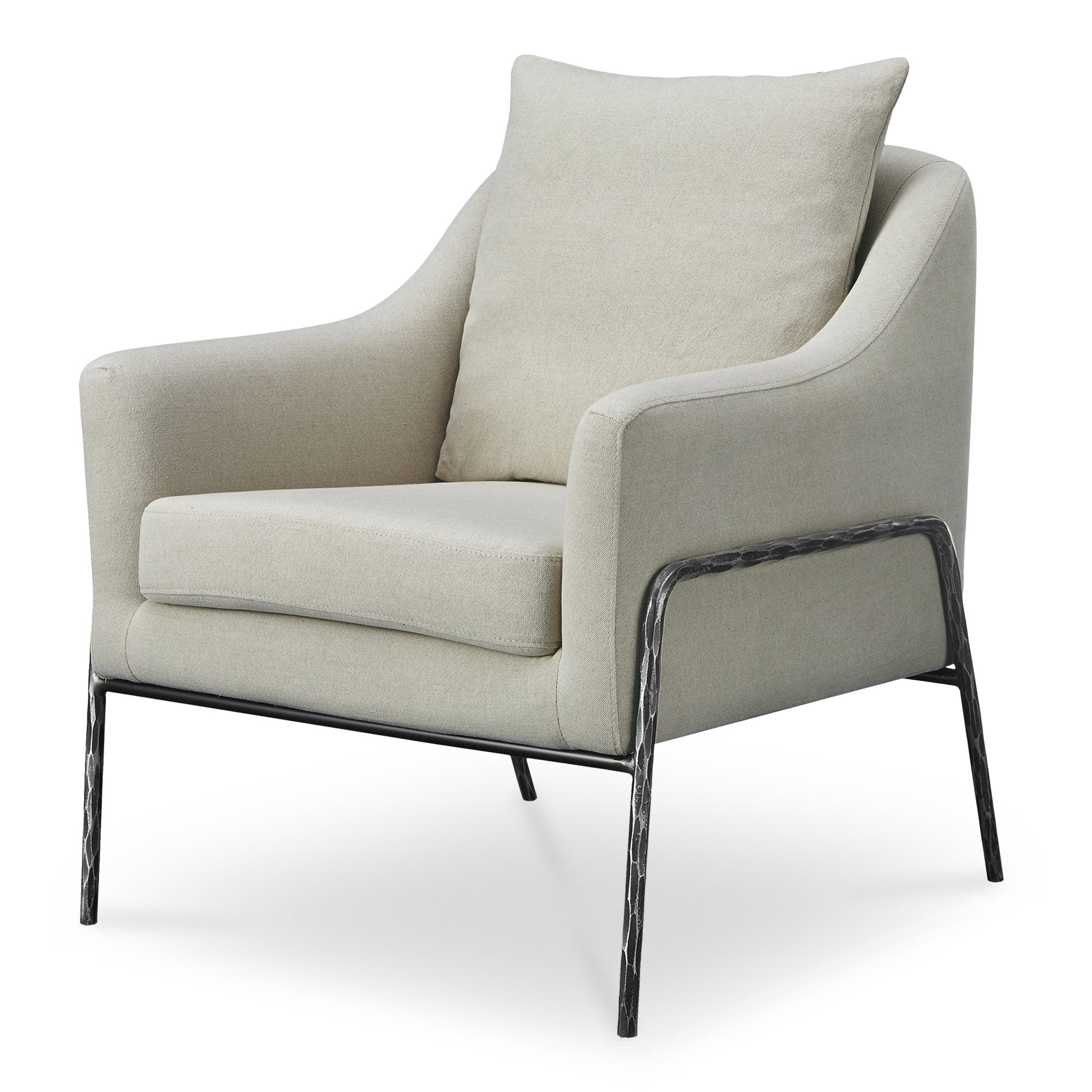 Archer Accent Chair Linen Blend