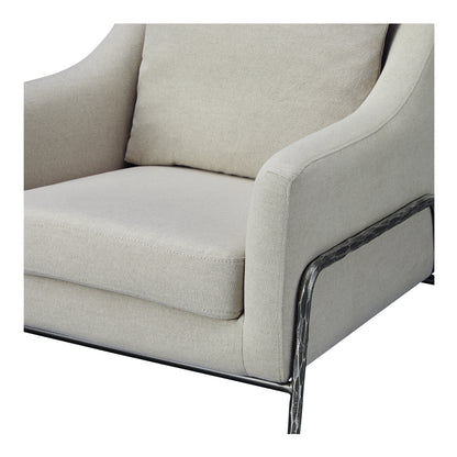 Archer Accent Chair Linen Blend