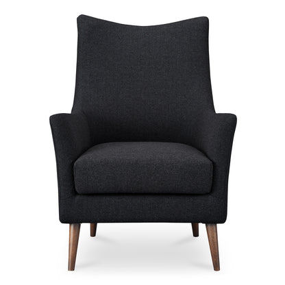Fisher Armchair Wool Blend Charcoal | Grey