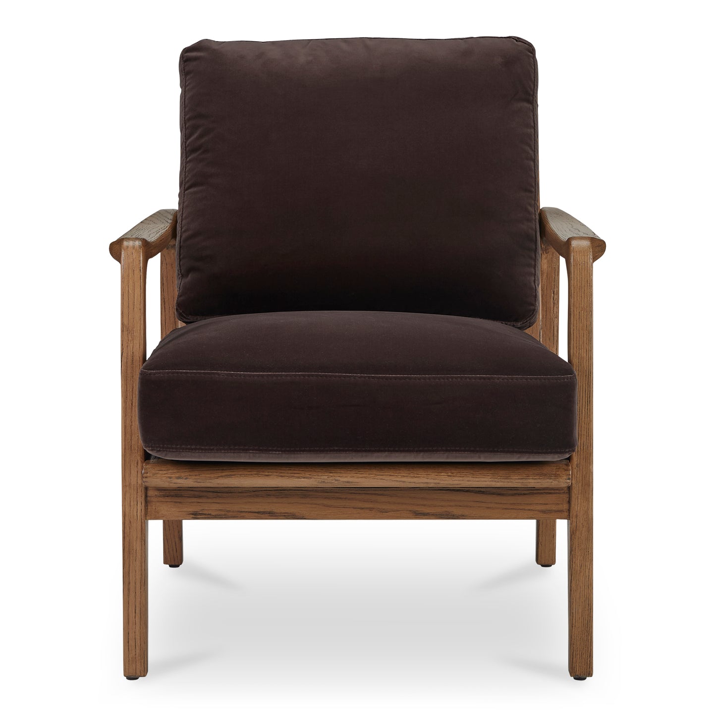 Fearne Accent Chair Dark Brown | Brown