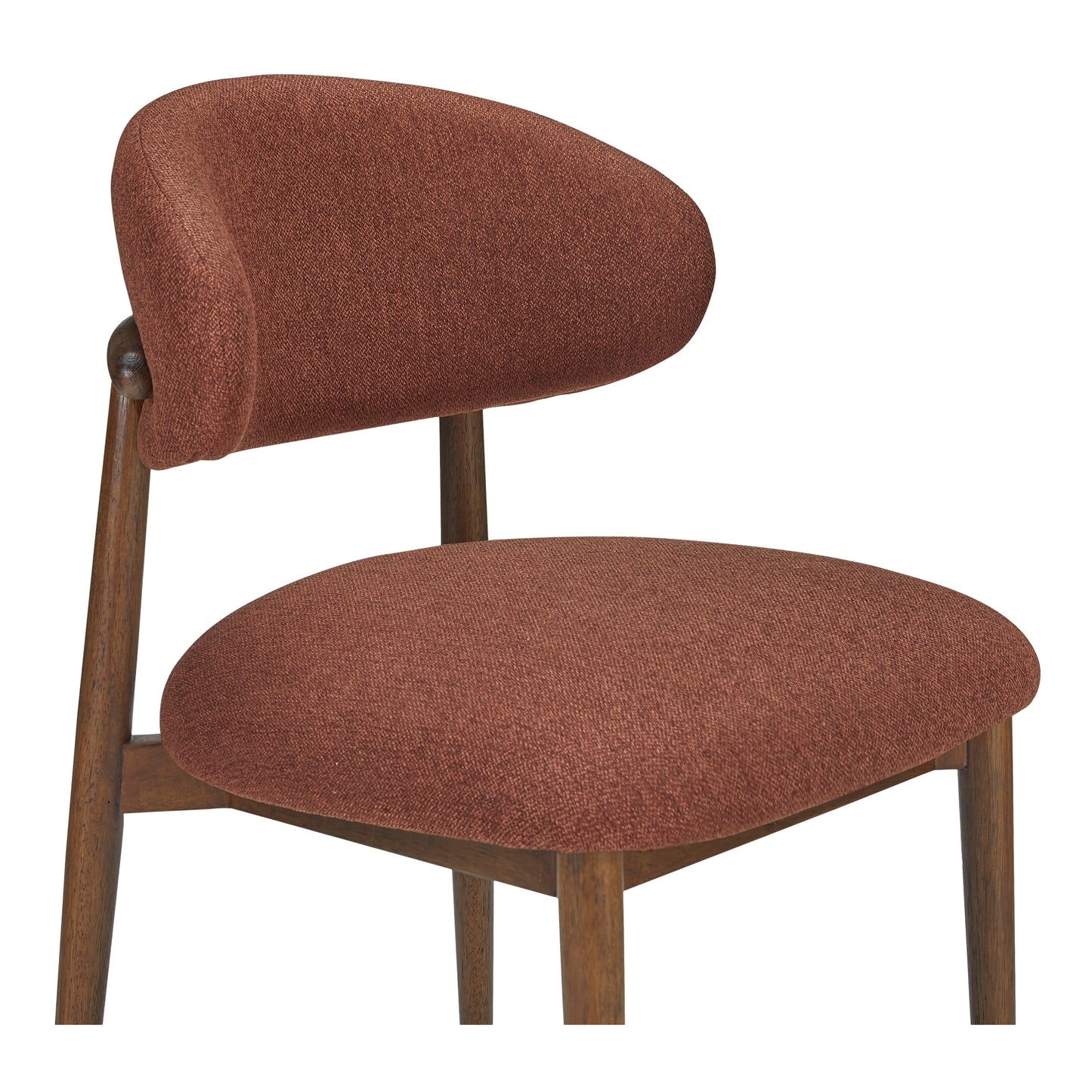 Ellie Dining Chair Rust by Moe's Home