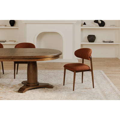 Ellie Dining Chair Rust by Moe's Home