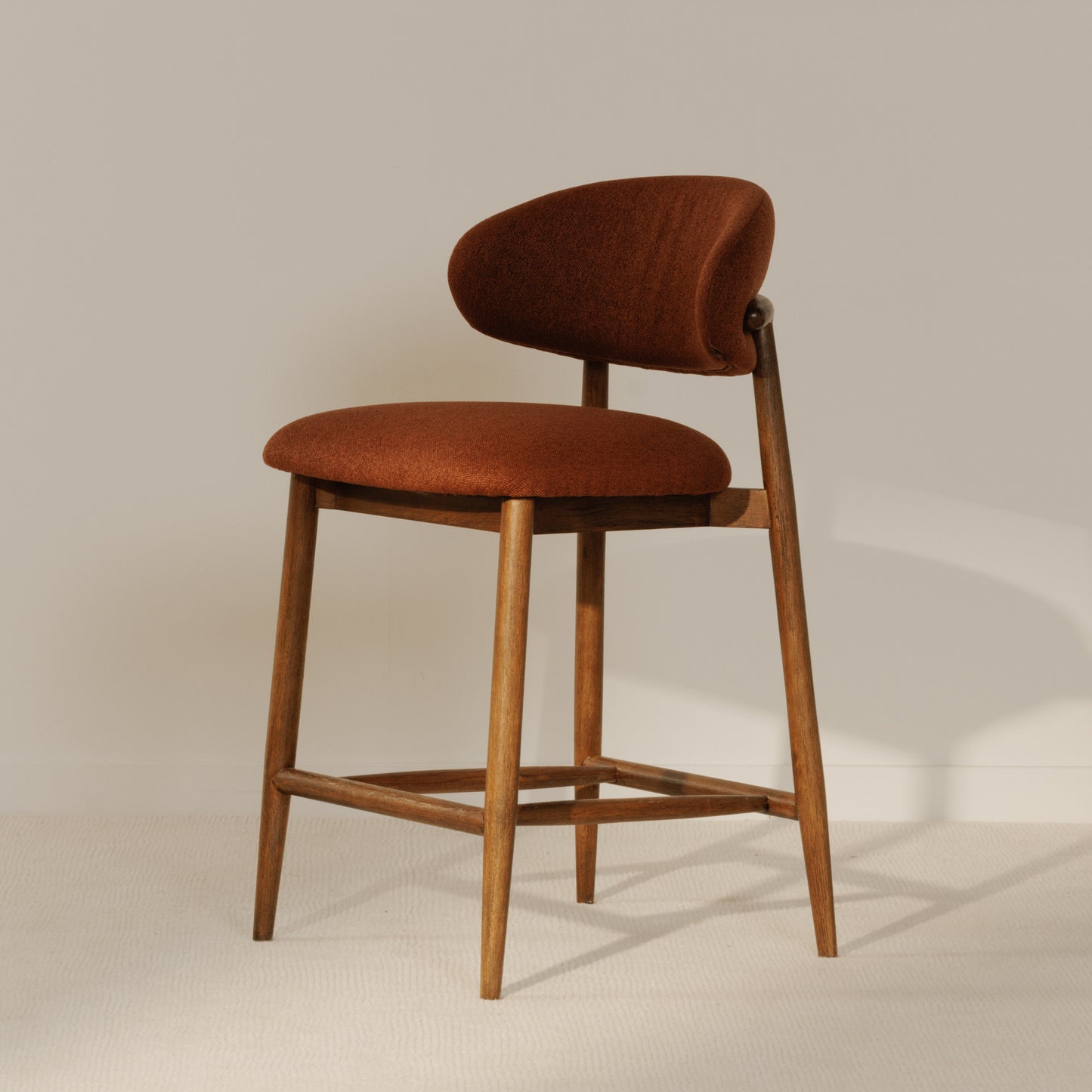 Ellie Counter Stool Rust by Moe's Home