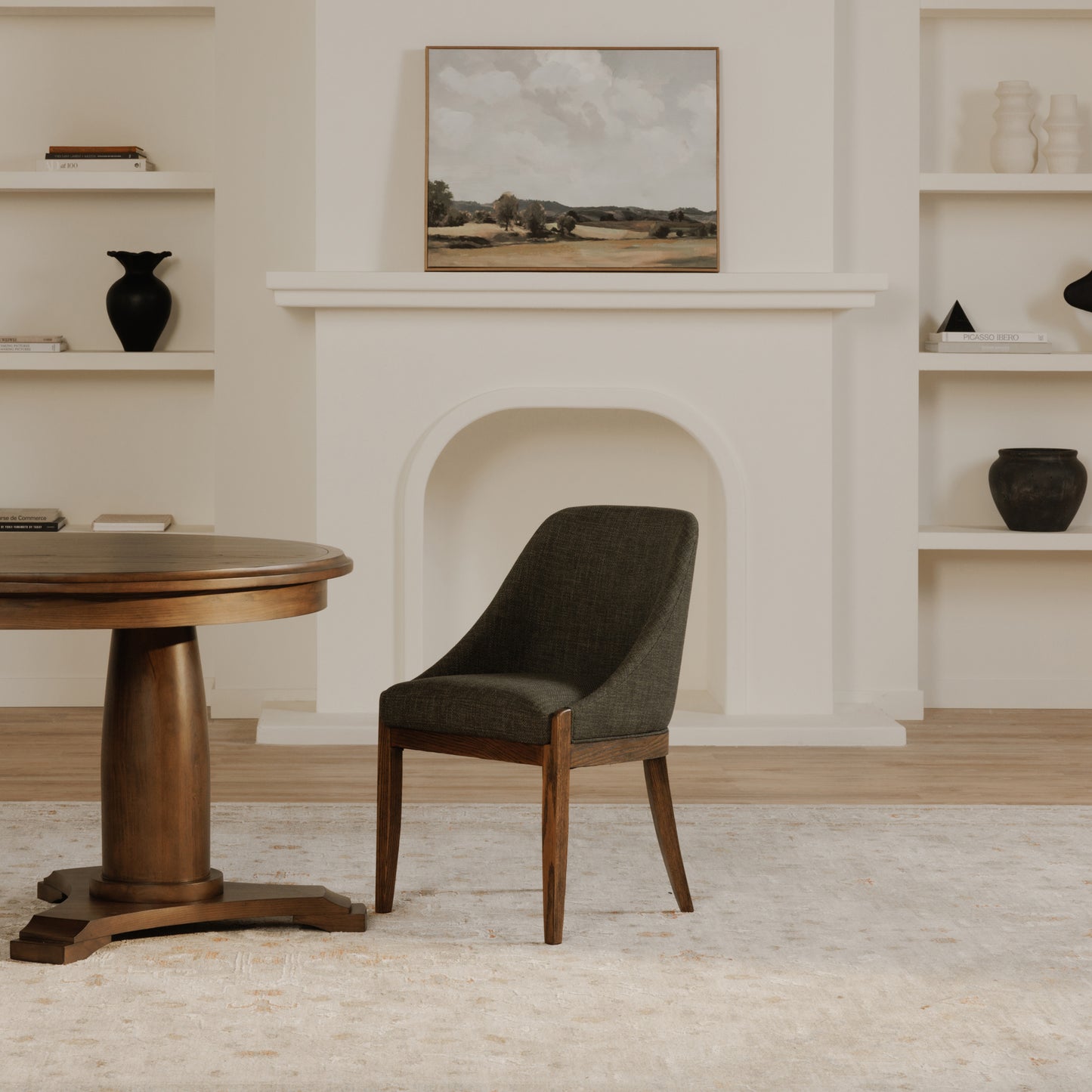 Edward Dining Chair Heather Green by Moe's Home