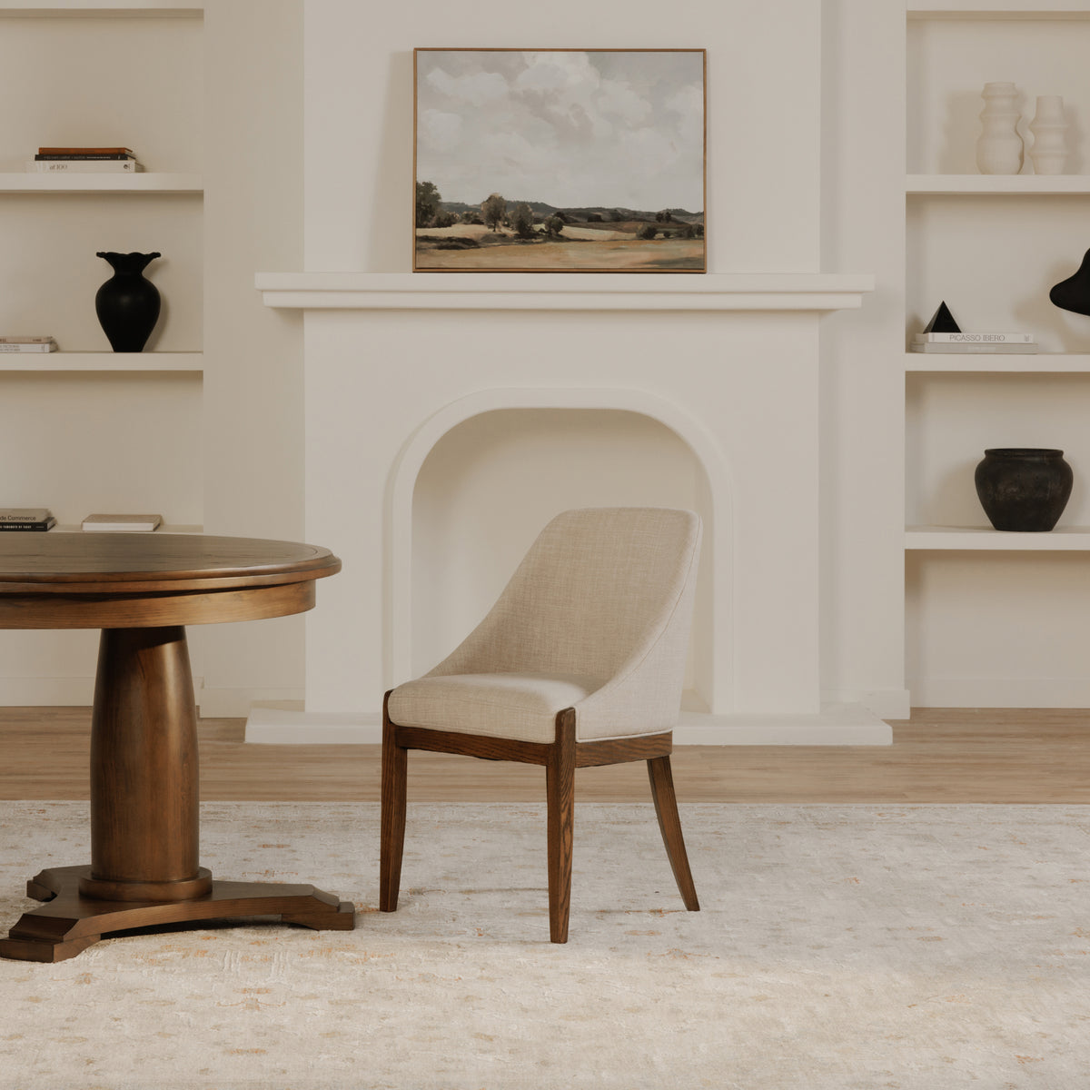 Edward Dining Chair Heather Beige by Moe's Home