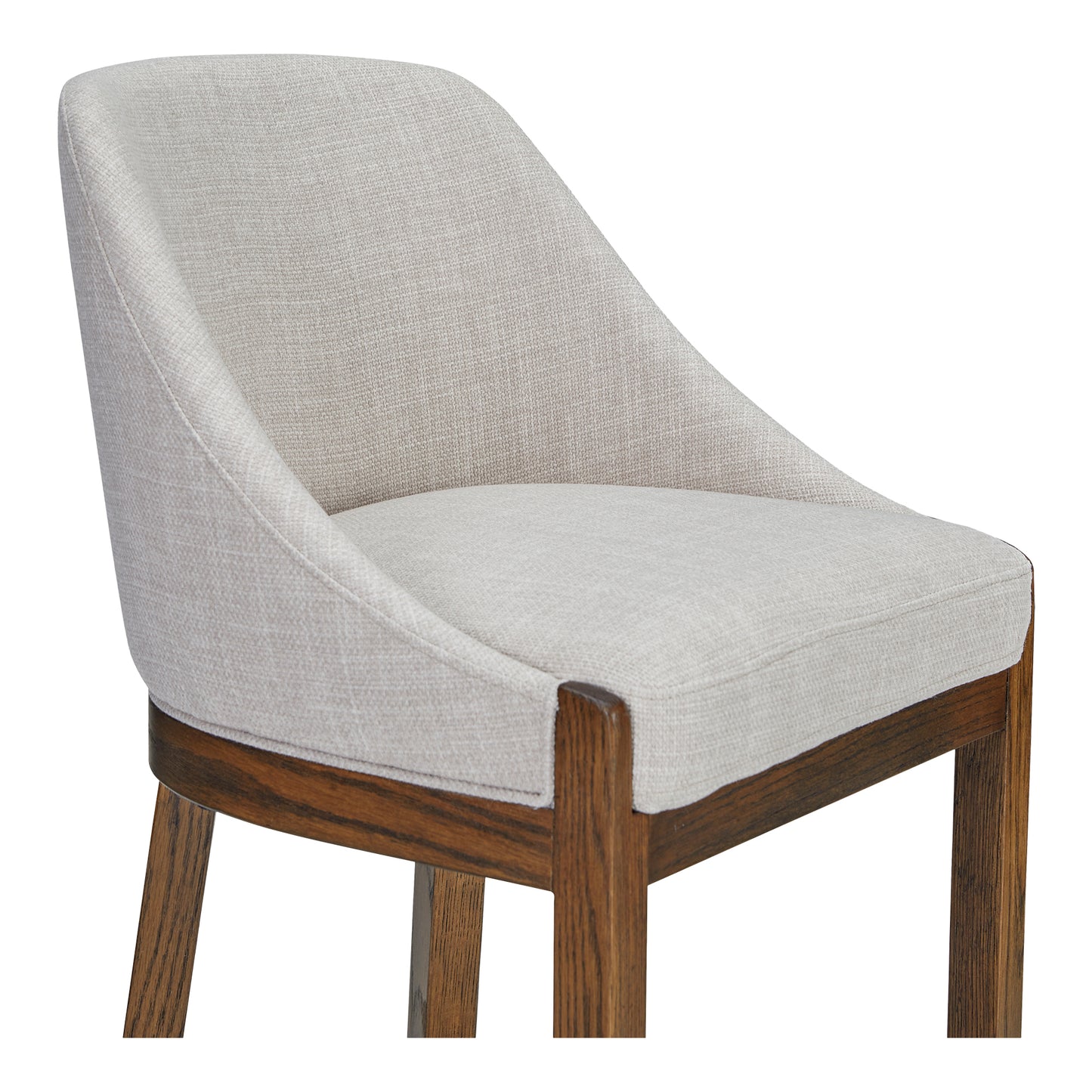 Edward Counter Stool Heather Beige by Moe's Home
