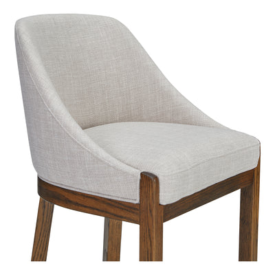 Edward Counter Stool Heather Beige by Moe's Home