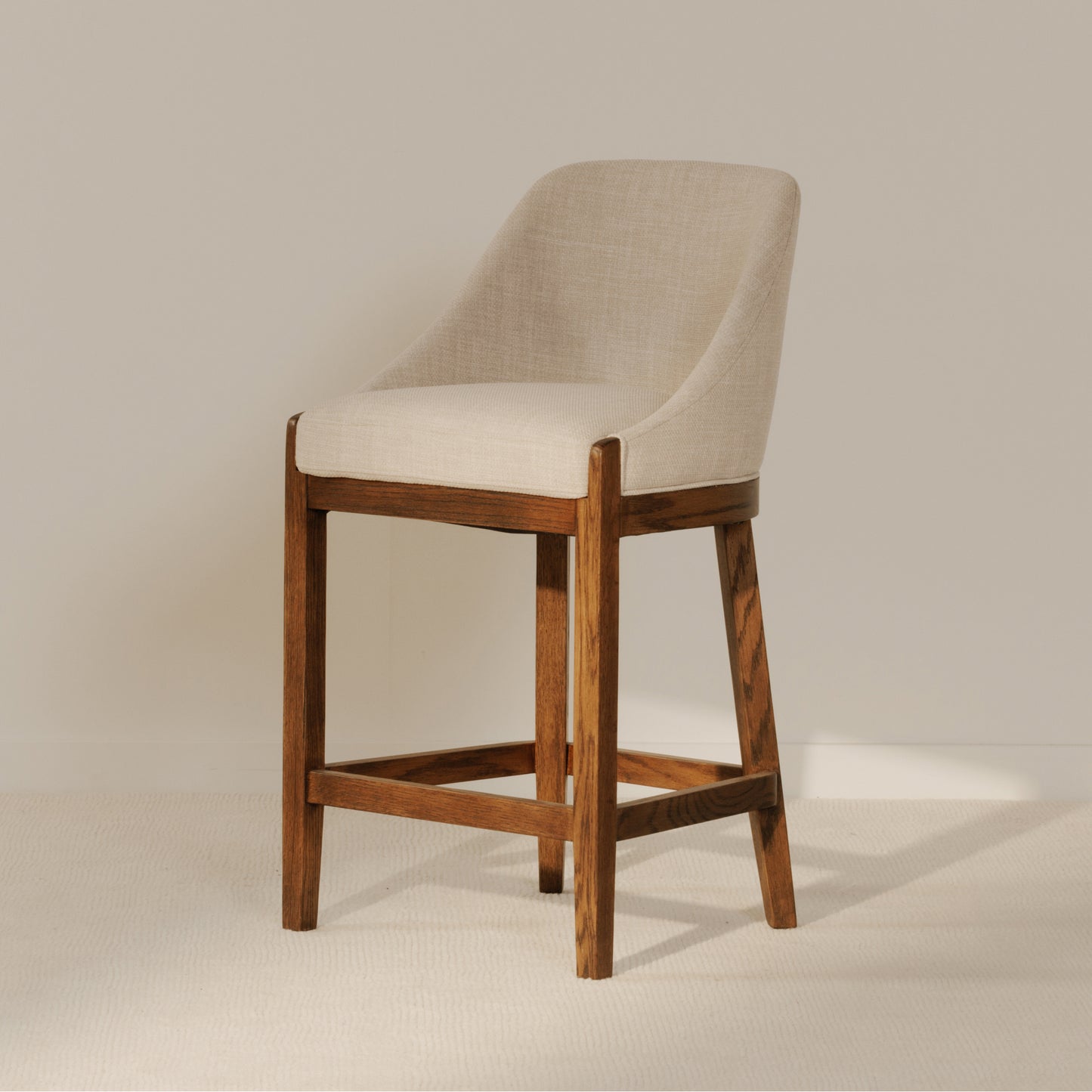 Edward Counter Stool Heather Beige by Moe's Home