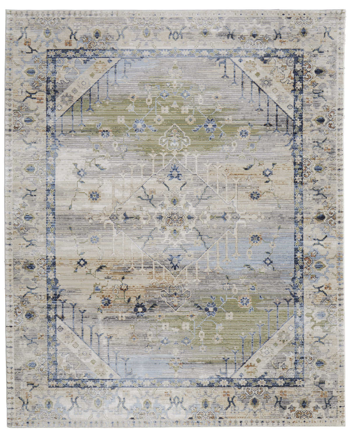 Melrose 39NZF Ivory/Rust Rug by Feizy