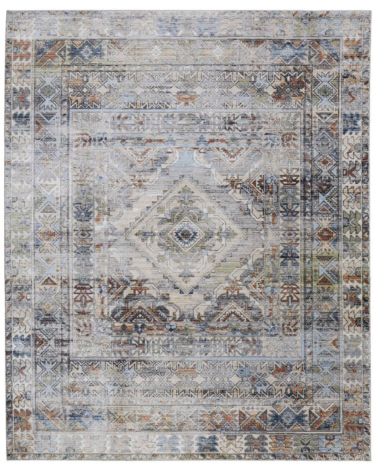 Melrose 39P0F Ivory/Multi Rug by Feizy