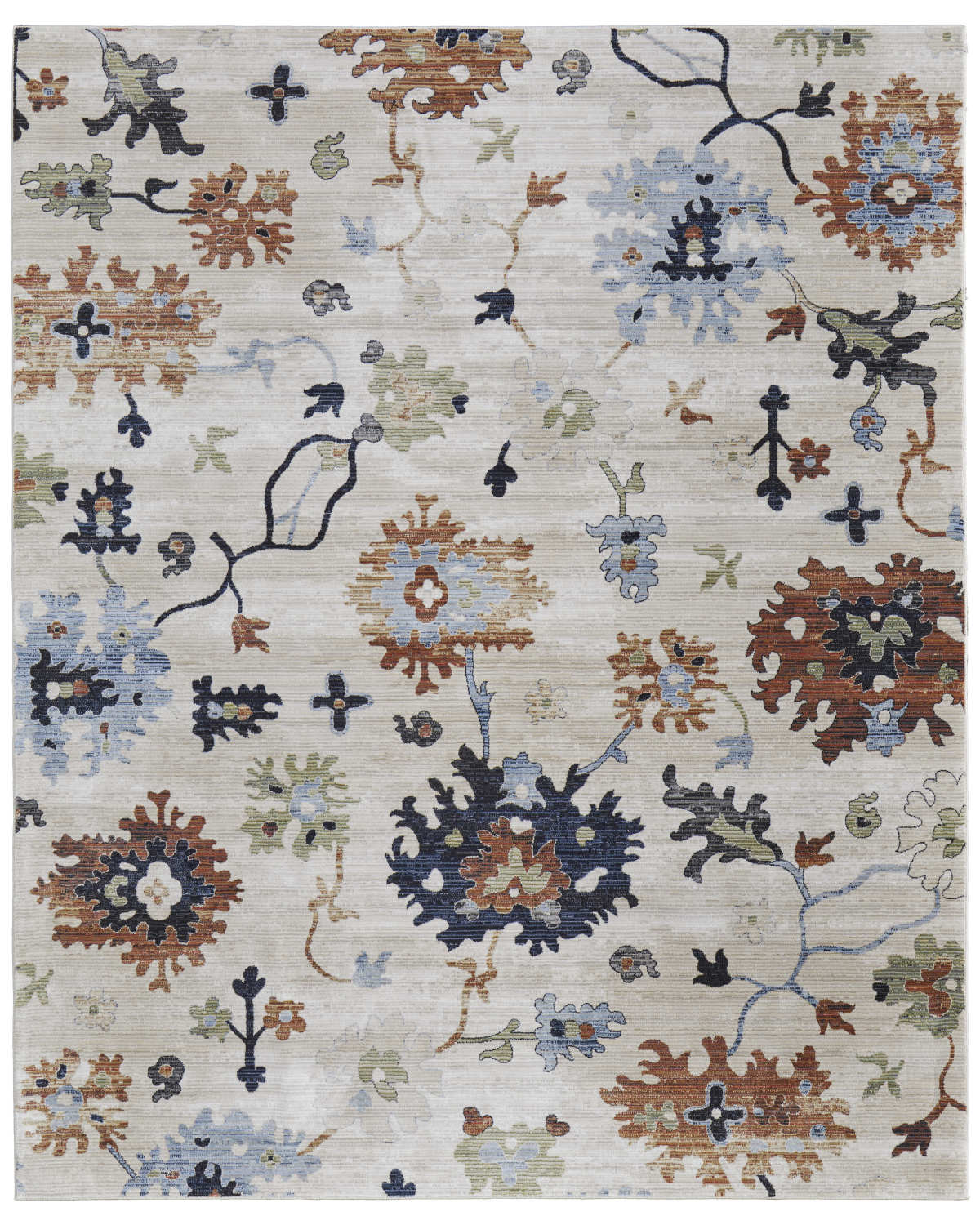 Melrose 39P1F Ivory/Multi Rug by Feizy