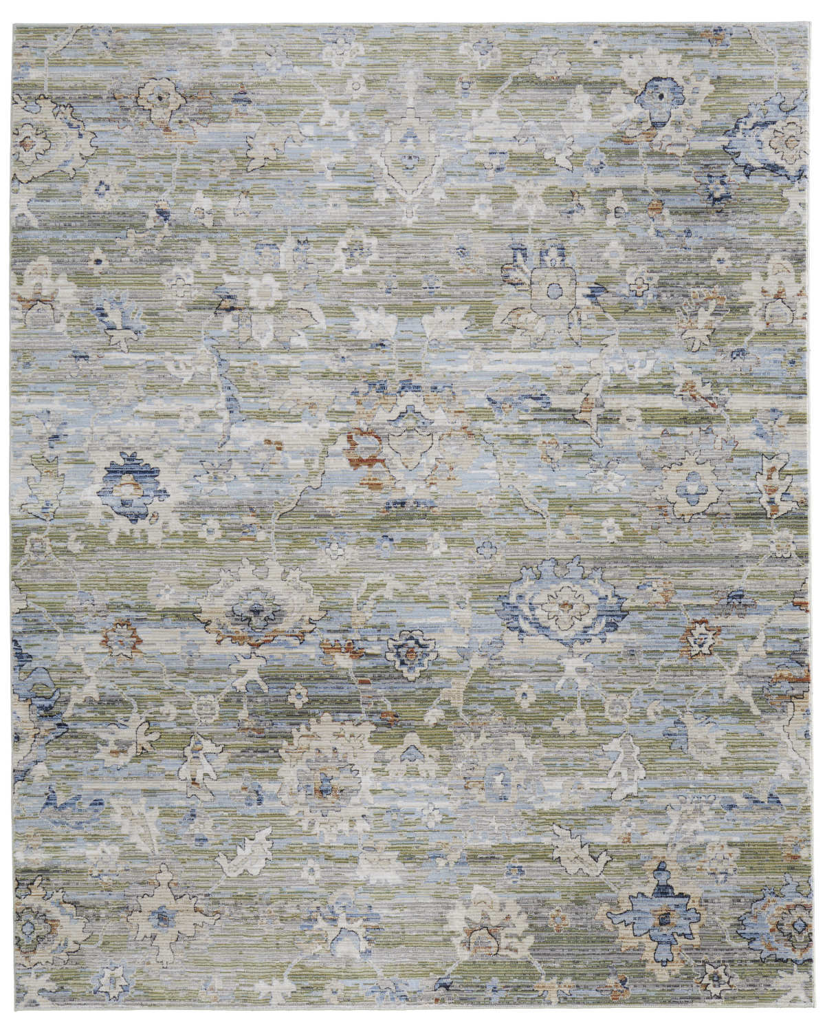 Melrose 39P3F Green/Ivory Rug by Feizy