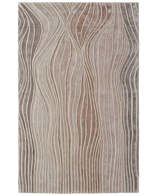 Maridian 8A71F Taupe/Beige Rug by Feizy