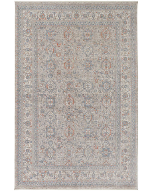 Marquette 3761F Gray/Multi Rug by Feizy