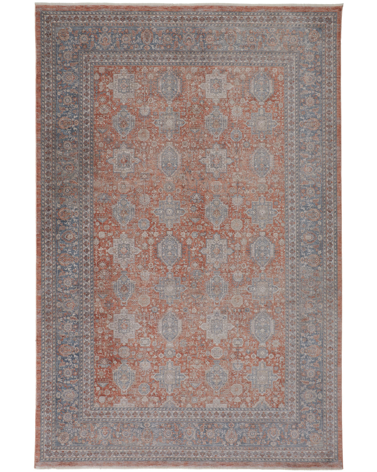 Marquette 3761F Gray/Multi Rug by Feizy