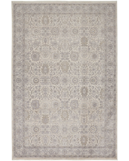 Marquette 3776F Beige/Gray Rug by Feizy