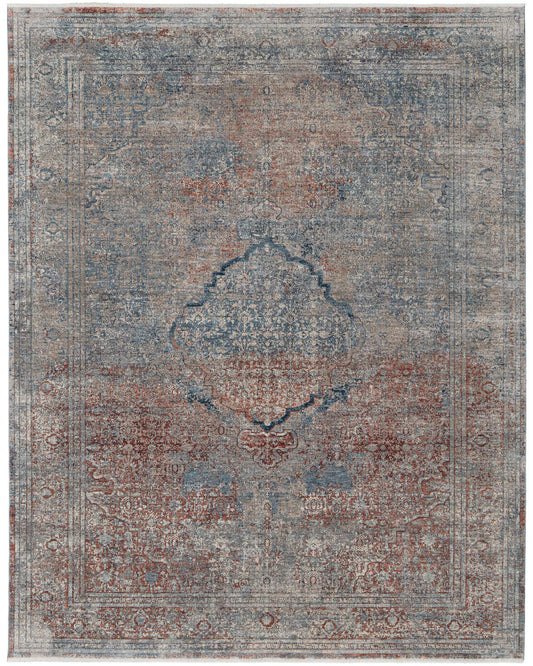 Marquette 39GVF Blue/Multi Rug by Feizy