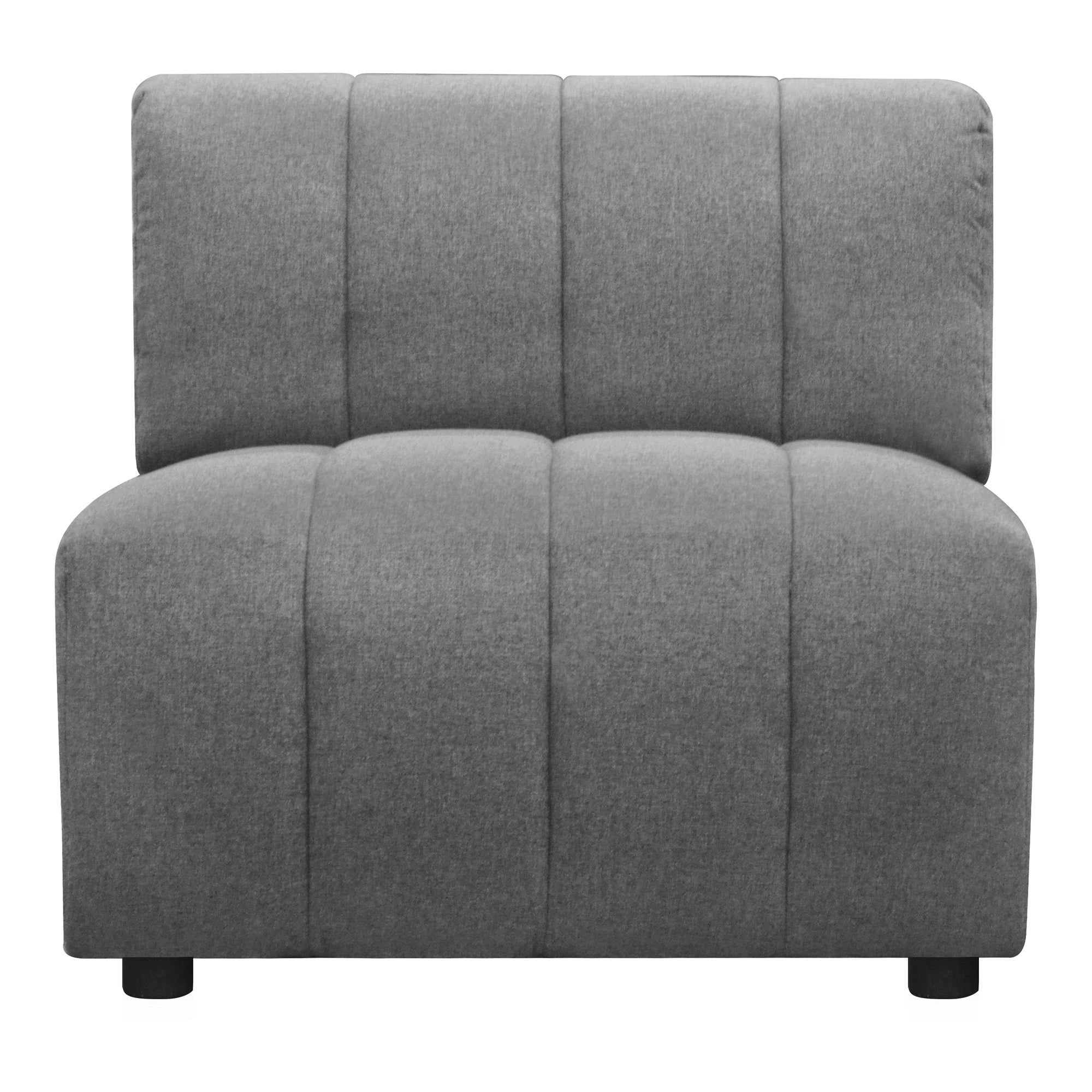 Lyric Slipper Chair Grey | Grey