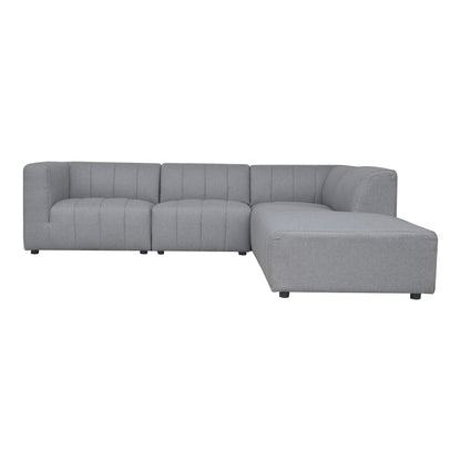 Lyric Dream Modular Sectional Right Grey | Grey