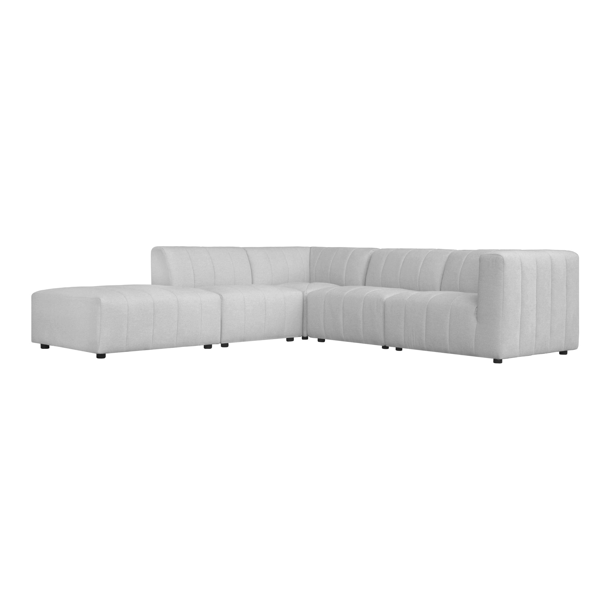 Lyric Dream Modular Sectional Left Oatmeal Beige