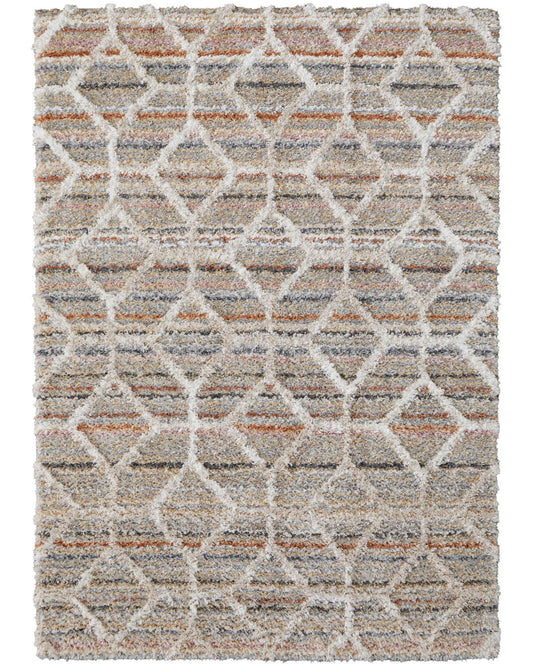 Mynka 39ICF Beige/Multi Rug by Feizy
