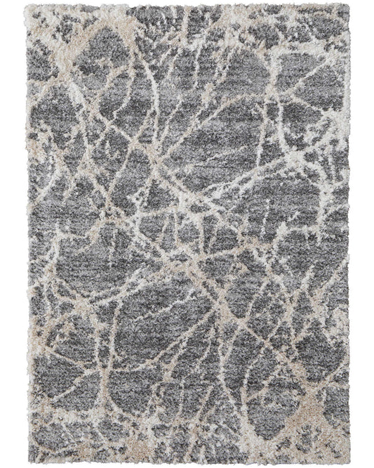 Mynka 39IDF Gray/Beige Rug by Feizy